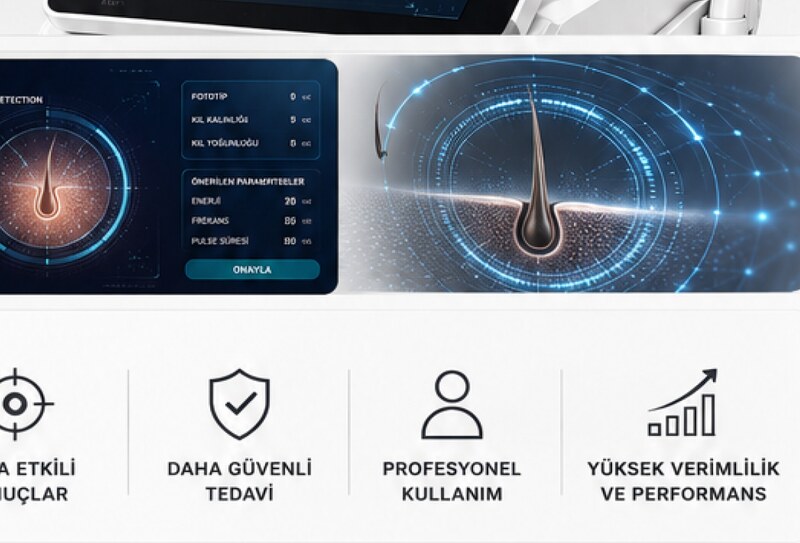 IVOS yapay zeka kıl tespiti arayüzü